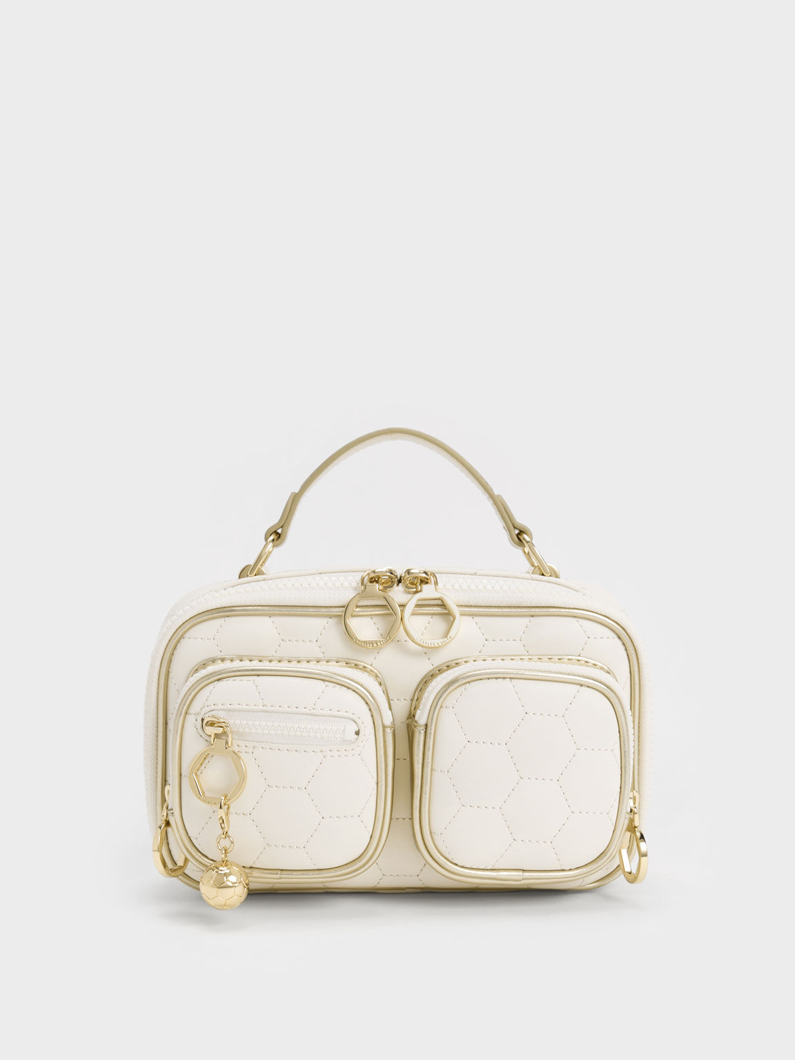Beige Multi-Pouch Bag - CHARLES & KEITH US