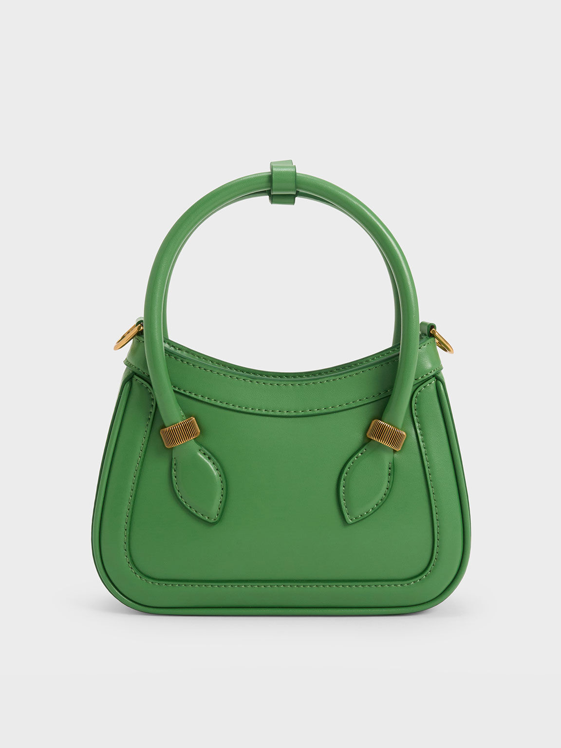 حقيبة بوني بتصميم مقوس, لون أخضر, hi-res