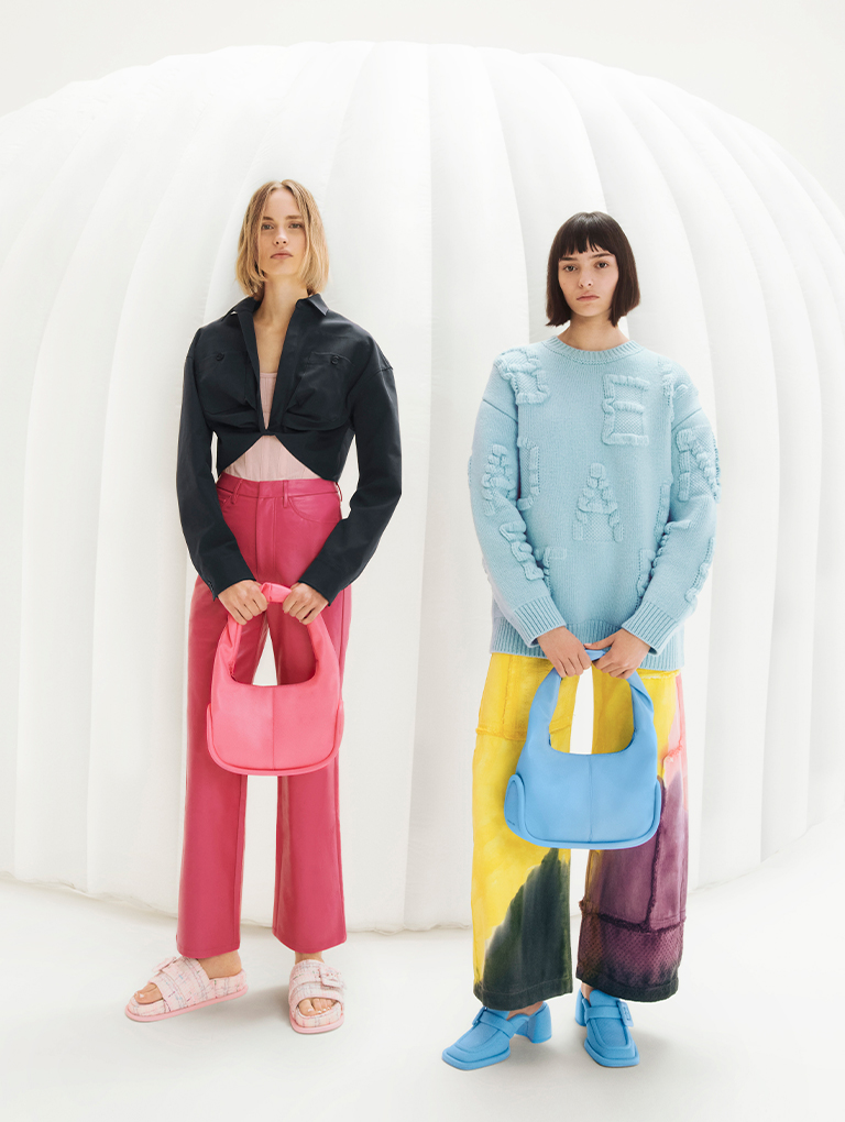CHARLES & KEITH SPRING/SUMMER 2019, From geometric bags to sculptural  heels, this season's unconventional styles will breathe new life into your  wardrobe with a bright colour palette.