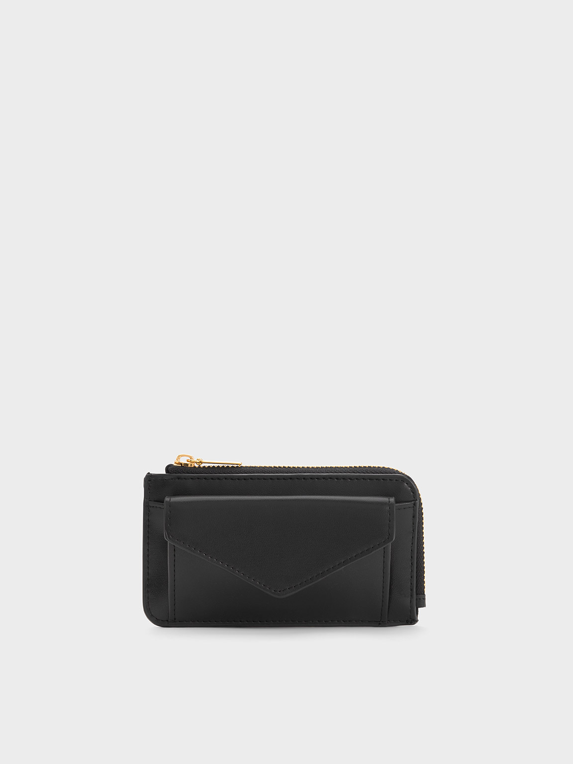 Black Eudora Envelope Card Holder - CHARLES & KEITH SA